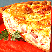 Ham Quiche Ham Quiche picture